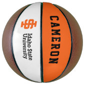 Idaho State University Officiële Logo-ontwerp Basketbal (Verticaal)