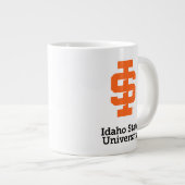 Idaho State University Officiële Logo-ontwerp Extra Grote Beker (Voorkant rechts)