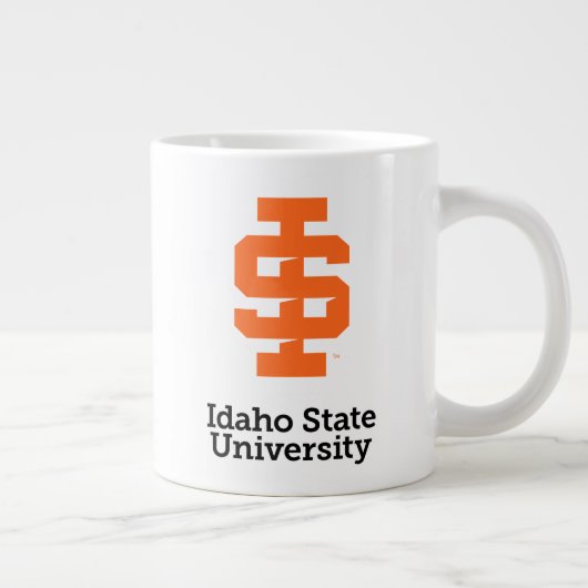 Idaho State University Officiële Logo-ontwerp Extra Grote Beker (Rechts)