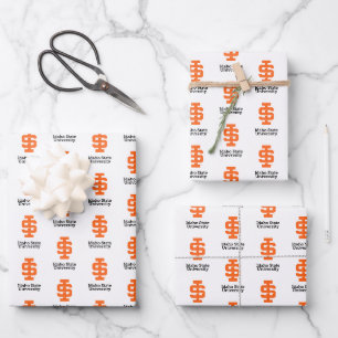 Idaho State University Officiële Logo-ontwerp Inpakpapier Vel