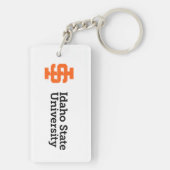 Idaho State University Officiële Logo-ontwerp Sleutelhanger (achterkant)