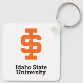 Idaho State University Officiële Logo-ontwerp Sleutelhanger (Achterkant)