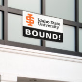 Idaho State University Officiële Logo-ontwerp Spandoek (Buitenkant Gebouw)