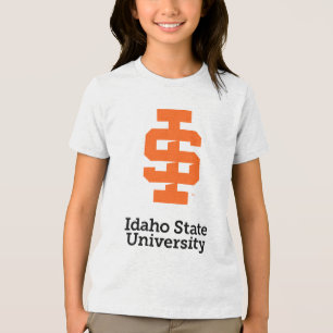 Idaho State University Officiële Logo-ontwerp Tri-Blend Shirt