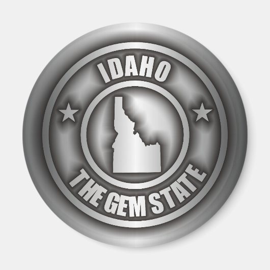 "Idaho Steel" magneten (Voorkant)