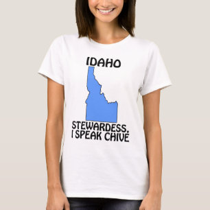 Idaho - Stewardess, Ik Spreek Bieslook T-shirt