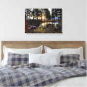 Idaho Sunset Stretched Canvas (Insitu (Slaapkamer))