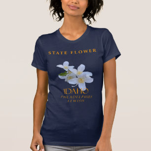Idaho Territory Flower The Mock Sinaasappel T-shirt