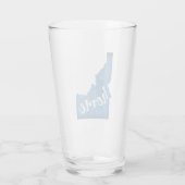 Idaho Thuis Houtnerf Glas (Achterkant)
