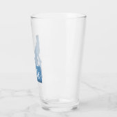 Idaho Thuis Houtnerf Glas (Links)