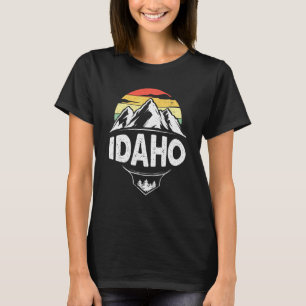 Idaho Vakantie Bewoner Toerist En Bezoeker T-shirt