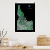 Idaho van Space Poster (Keuken)