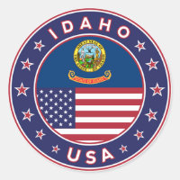 Idaho, Verenigde Staten van Amerika, Idaho sticker