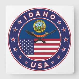 Idaho Vierkante Klok