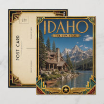 Idaho Vintage Art Deco Gouden Tijdperk