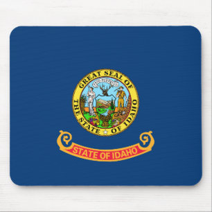 Idaho Vlag, de edelsteenstaat, Amerikaanse staten Muismat