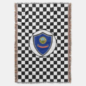 Idaho vlag deken (Voorkant Verticaal)