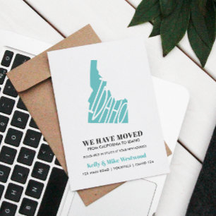 IDAHO We hebben het nieuwe adres Nieuw startpunt v Briefkaart