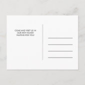 IDAHO We hebben het nieuwe adres Nieuw startpunt v Briefkaart (Achterkant)