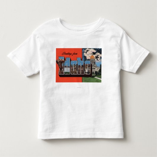 IdahoLarge Letter ScenesIdaho Kinder Shirts (Voorkant)