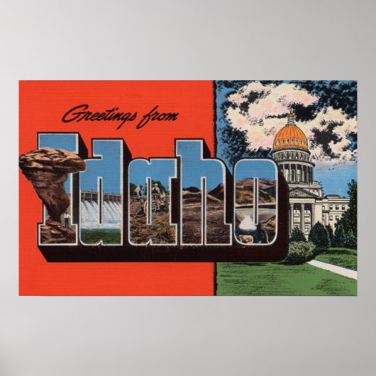 IdahoLarge Letter ScenesIdaho Poster (Voorkant)
