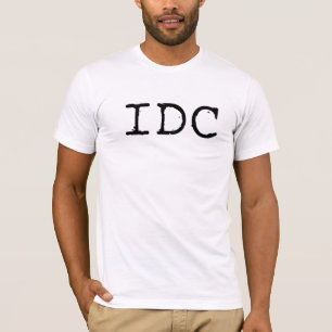IDC - Ik geef geen T-Shirt