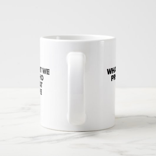 Idea Guy®| Déclaration de problème : Jumbo Mug (L) (Dos)