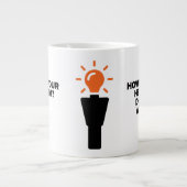 Idea Guy®| Déclaration de problème : Jumbo Mug (L) (Devant)