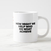 Idea Guy®| Déclaration de problème : Jumbo Mug (L) (Droite)