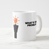 Idea Guy®| Déclaration de problème : Jumbo Mug (R) (Devant droit)