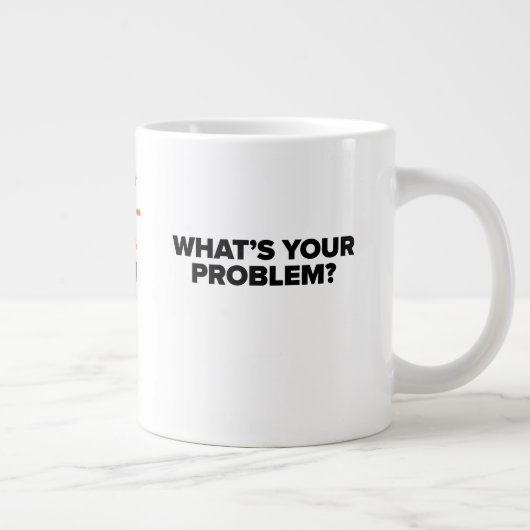 Idea Guy®| Déclaration de problème : Jumbo Mug (R) (Droite)
