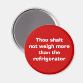 IDEAAL GEWICHT MAGNEET (Voorkant / Achterkant)