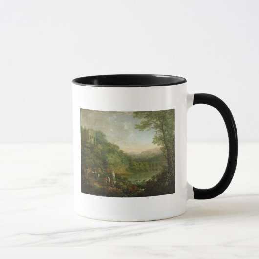 Ideaal landschap, 1776 mok (Rechts)