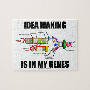 Ideaal maken is in mijn genen (DNA-replicatie) Legpuzzel