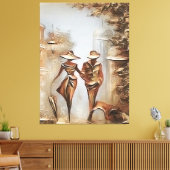 Ideaal paar  canvas afdruk (Insitu (Woonkamer))