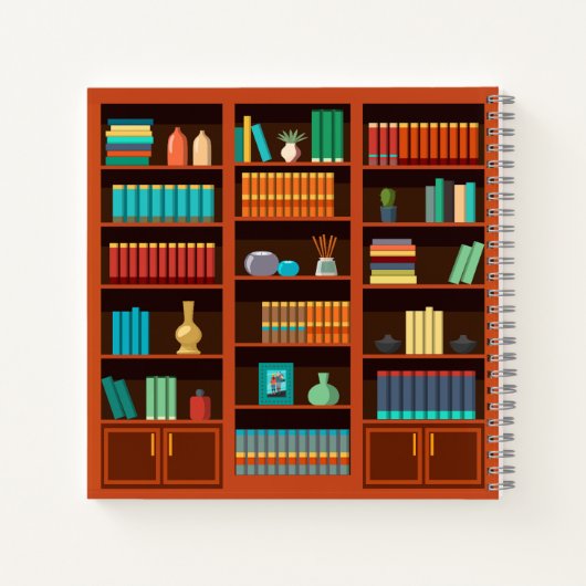 Ideaal voor boekenliefhebbers & schrijvers Spiral Notitieboek (Achterkant)