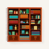 Ideaal voor boekenliefhebbers & schrijvers Spiral Notitieboek (Voorkant)