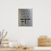 Ideaal voor Poster in staal (Keuken)