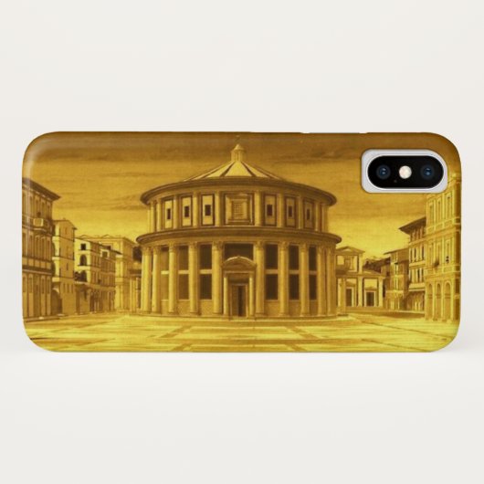 IDEAL CITY Renaissance Architect, Gold Yellow Case-Mate iPhone Case (Achterkant (horizontaal))