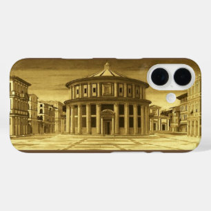 IDEAL CITY Renaissance Architect, Gold Yellow iPhone 16 Hoesje
