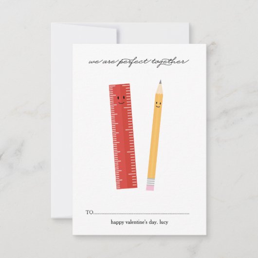 Idéal ensemble pour la carte de la Saint Valentin (Devant)