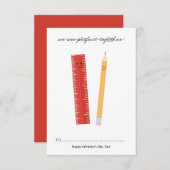 Idéal ensemble pour la carte de la Saint Valentin (Devant / Derrière)