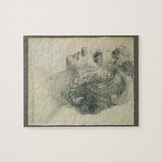 Ideal Head of a Woman van Michelangelo Legpuzzel (Horizontaal)