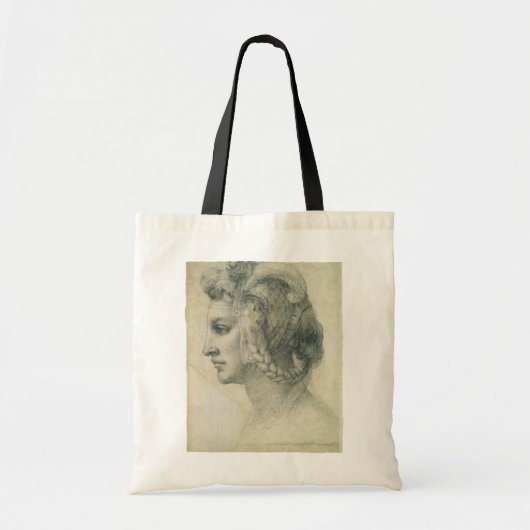 Ideal Head of a Woman van Michelangelo Tote Bag (Voorkant)