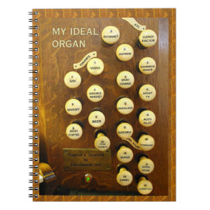 Ideal organ notebook notitieboek