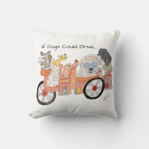 Ideale auto voor honden kussen