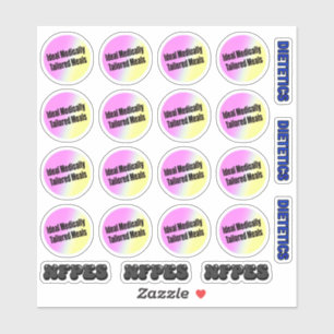 Ideale MTMs 16 Stickers