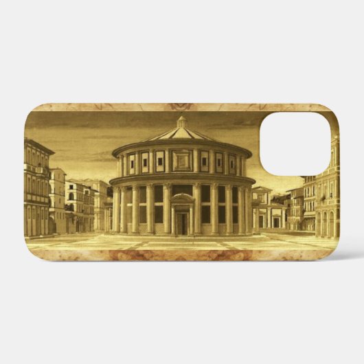 IDEALE STAD.Antiek deel Case-Mate iPhone Case (Achterkant (horizontaal))