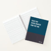 Ideas That Sound Smarter Than They Are, Work Humor Notitieboek (Binnen)