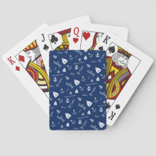 Idée cadeau cartes à jouer thème voile